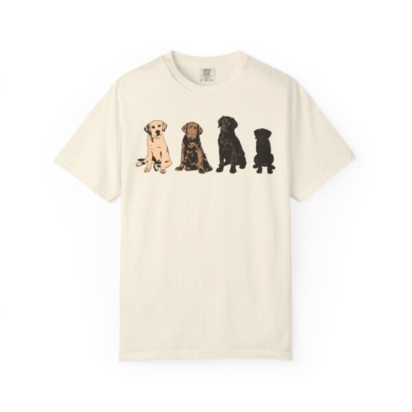 The Labrador Rainbow Mediumweight T-Shirt - Image 7