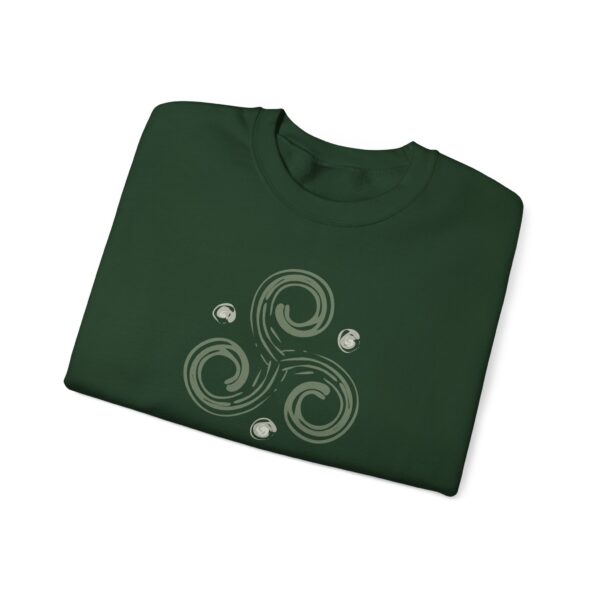 Connection, Growth, Awakening - Triskelion Crewneck Sweatshirt - Image 16