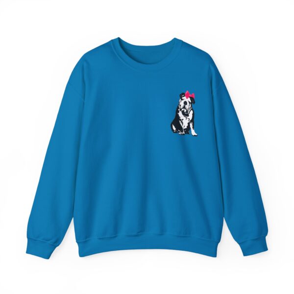 Sitting Pretty English Bulldog Crewneck Sweatshirt - Image 15