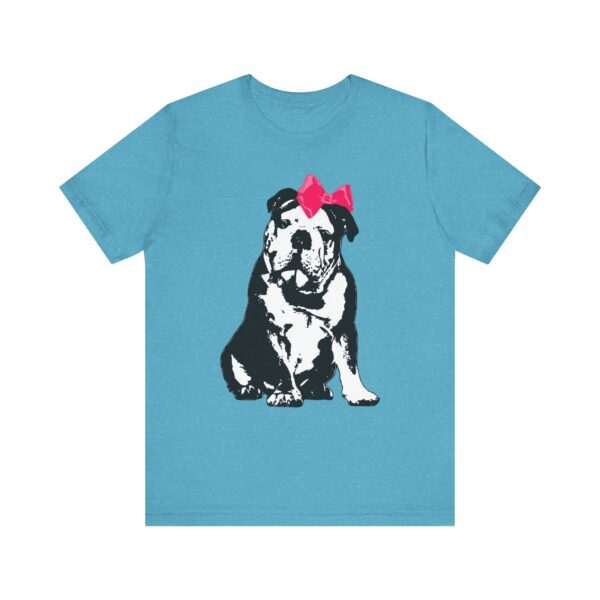 Sitting Pretty English Bulldog Unisex Tee, Relaxed Fit Vintage Dog Lover T-Shirt - Cute Dog Design for Animal Lovers, Gifts for Dog Owners - Image 13