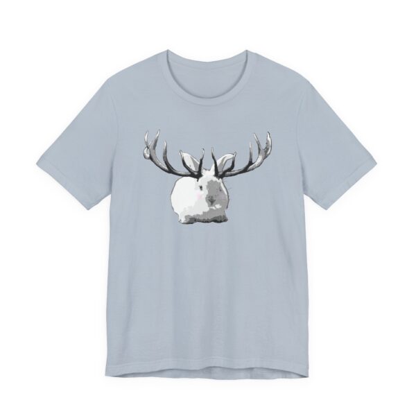 It's a Jackalope Kind of Day Unisex T-Shirt, Whimsical Stag Bunny Tee, Funny Graphic Shirt for Animal Lovers, Unique Gift for Bunny Lovers - Image 15