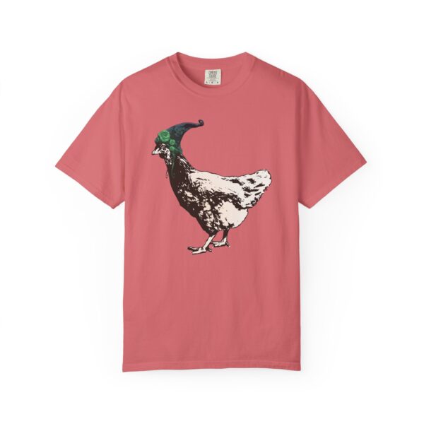 Pixie Chicken Relaxed Fit Tee, Whimsical Chicken T-shirt, Funny Farm Animal Tee, Chicken Shirt Gift, Casual Cotton Summer Top, Eco-Friendly - Image 14