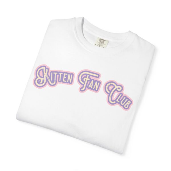 Kitten Fan Club Mediumweight T-Shirt - Image 4