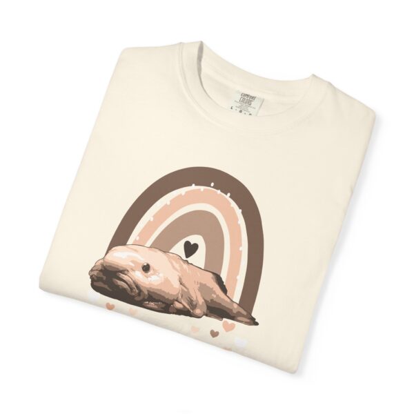 Boho Blobfish Rainbow Mediumweight T-Shirt - Image 8