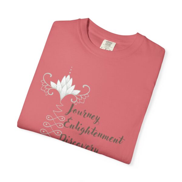 Journey, Enlightenment, Discovery - Unalome Lotus Midweight Shirt - Image 12