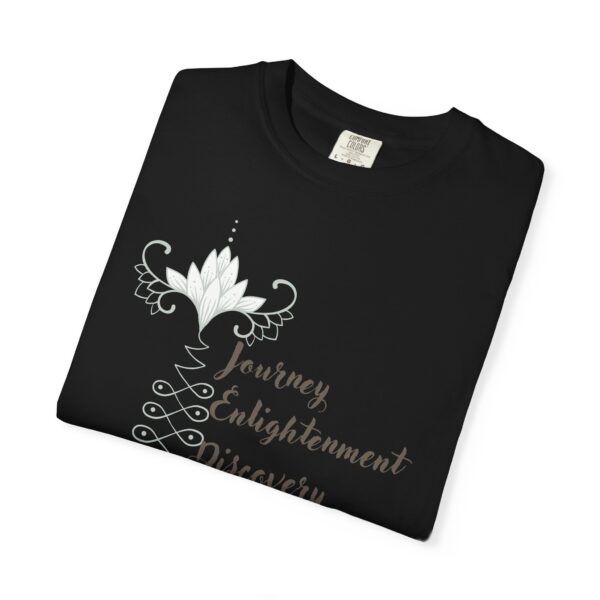 Journey, Enlightenment, Discovery - Unalome Lotus Midweight Shirt - Image 21