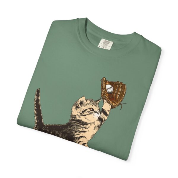 Baseball Kitten Mediumweight T-Shirt - Image 8