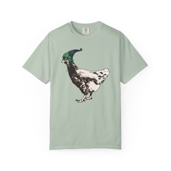 Pixie Chicken Relaxed Fit Tee, Whimsical Chicken T-shirt, Funny Farm Animal Tee, Chicken Shirt Gift, Casual Cotton Summer Top, Eco-Friendly - Image 7