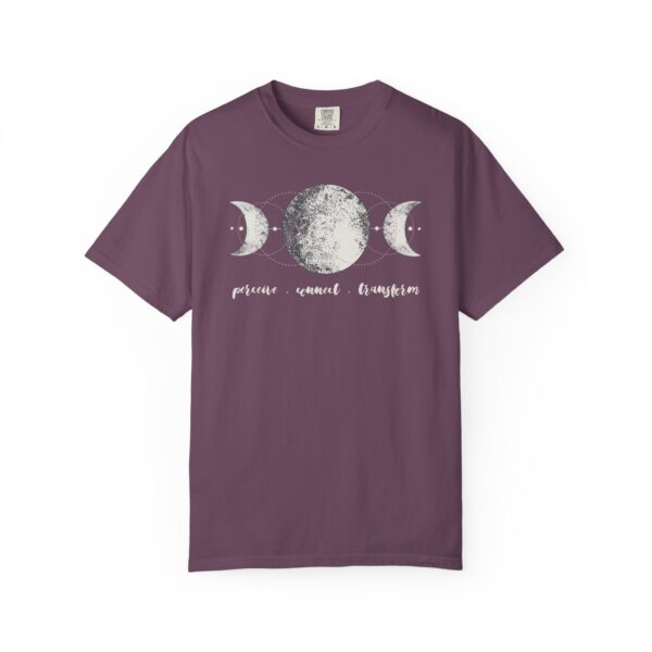 Perceive, Connect, Transform - Moon Phases Mediumweight T-Shirt - Image 7