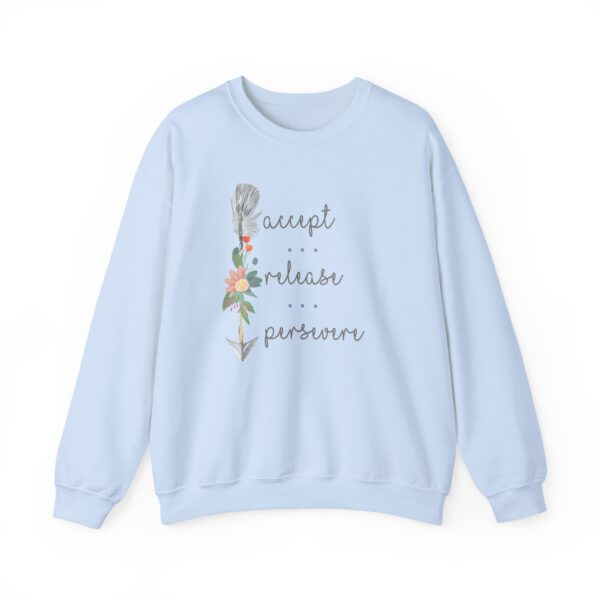 Accept, Release, Persevere - Down Arrow Crewneck Sweatshirt - Image 15