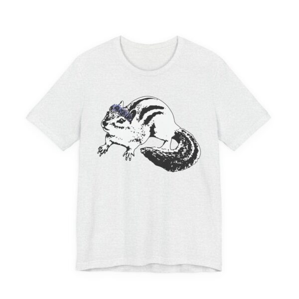 Chipmunk Flower Princess Unisex Jersey Tee - Image 7