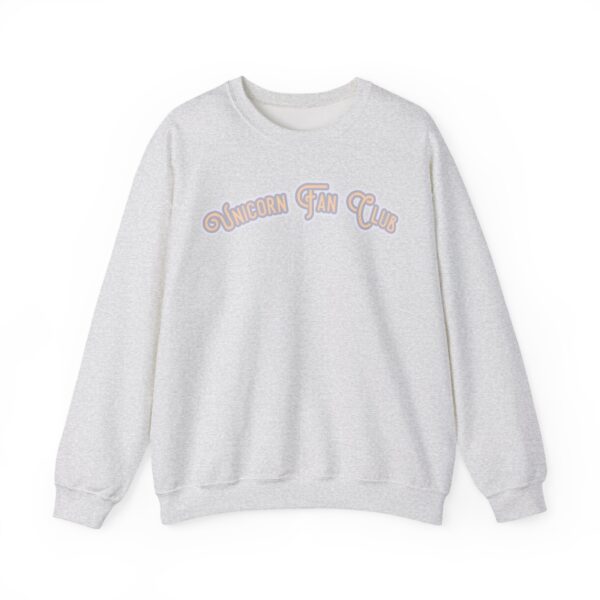 Unicorn Fan Club Crewneck Sweatshirt, - Image 7