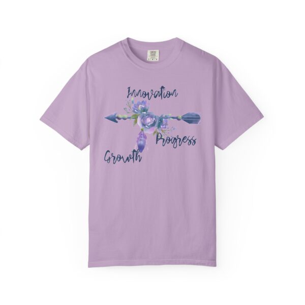 Innovation, Progress, Growth - Right Arrow Mediumweight T-Shirt - Image 11