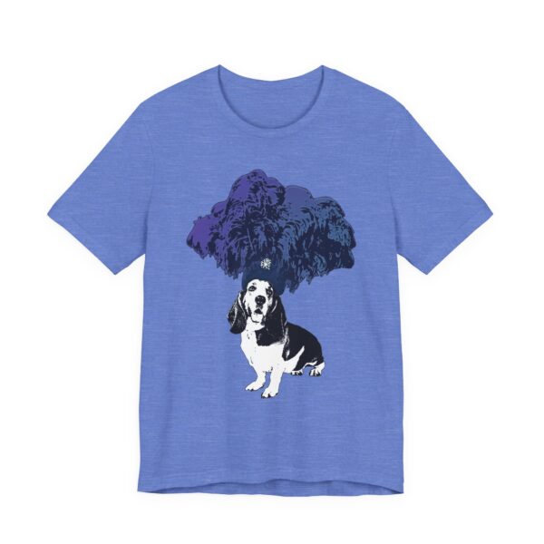 Basset Hound Performer Unisex T-Shirt, Dog Lover Tee, Cute Pet Shirt, Gift for Dog Owners, Animal Lover Cotton Apparel, Funny Dog Shirt - Image 15