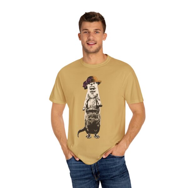 Otter Be Going Now Relaxed Fit T-Shirt, Animal Lover Gift, Cute Otter Graphic Tee, Vintage T-Shirt, Unique Shirt for Friends, Eco-Friendly - Image 12