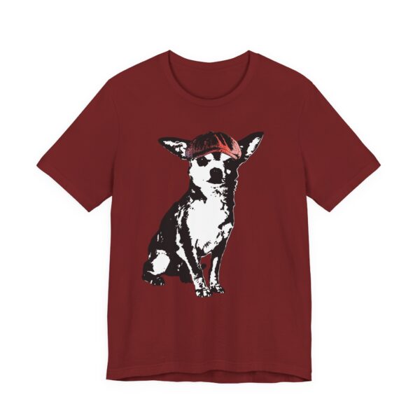 Newsboy Chihuahua Unisex Graphic T-Shirt, Cute Dog Shirt, Animal Lover Gift, Funny Pet Tee, Vintage Animal Lover Shirt, Relaxed Fit Tee - Image 16