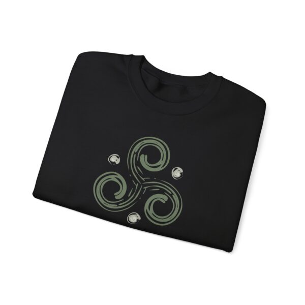Connection, Growth, Awakening - Triskelion Crewneck Sweatshirt - Image 21