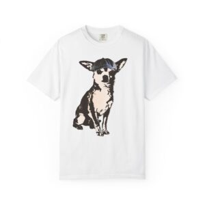 Newsboy Chihuahua Relaxed Fit Unisex Tee