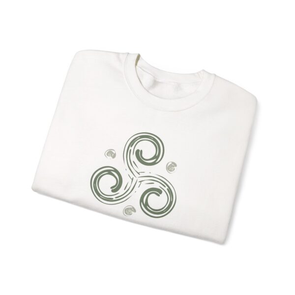 Connection, Growth, Awakening - Triskelion Crewneck Sweatshirt - Image 4