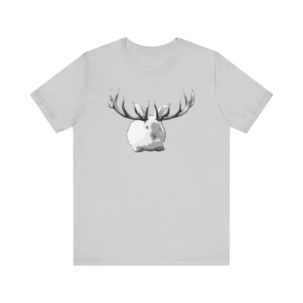 It's a Jackalope Kind of Day Unisex T-Shirt, Whimsical Stag Bunny Tee, Funny Graphic Shirt for Animal Lovers, Unique Gift for Bunny Lovers - Image 9