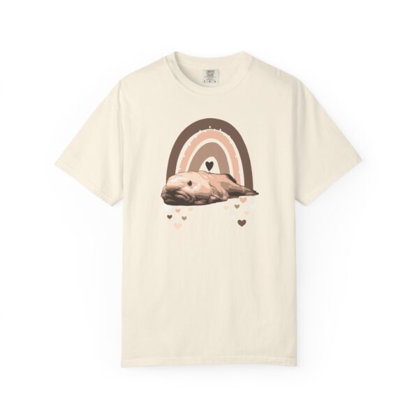 Boho Blobfish Rainbow Mediumweight T-Shirt - Image 7