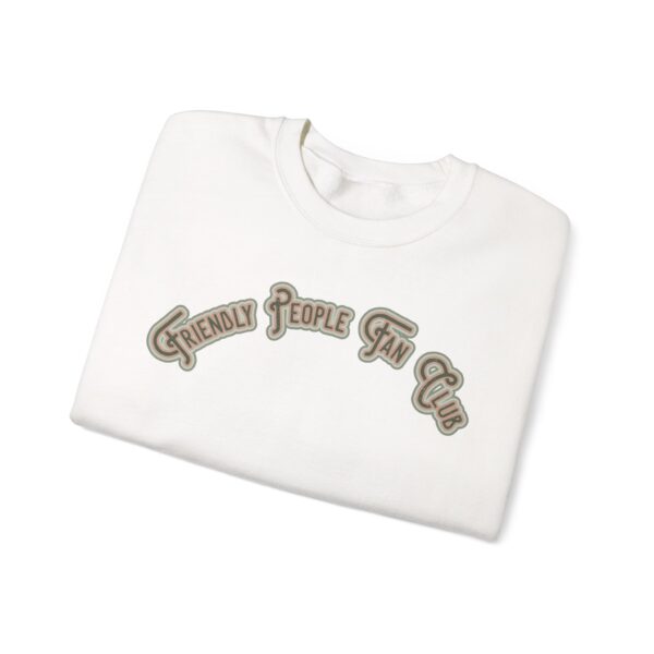 Friendly People Fan Club Crewneck Sweatshirt - Image 4