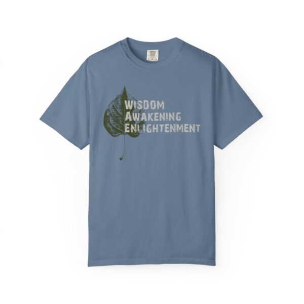 Wisdom, Awakening, Enlightenment -Bodhi Leaf Mediumweight T-Shirt - Image 12