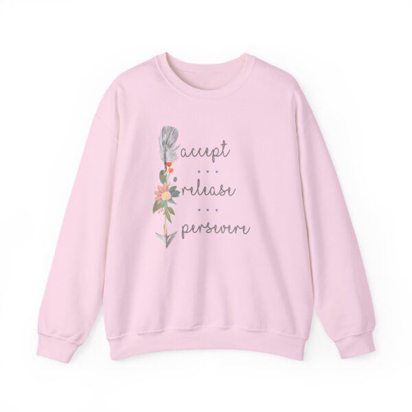 Accept, Release, Persevere - Down Arrow Crewneck Sweatshirt - Image 11