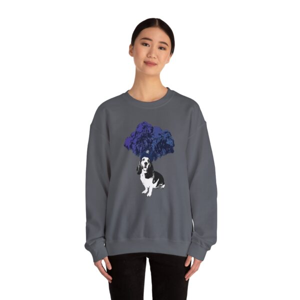 Basset Hound Performer Crewneck Sweatshirt - Image 22
