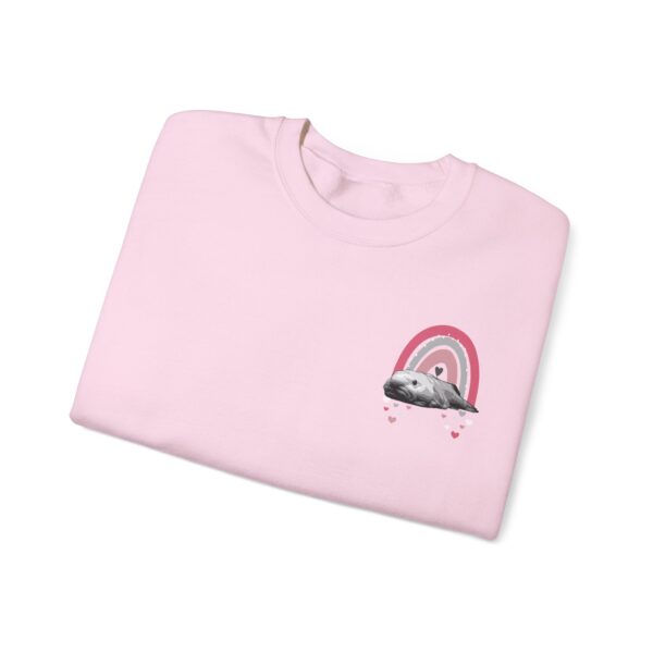 Boho Blobfish Rainbow Crewneck Sweatshirt - Image 4