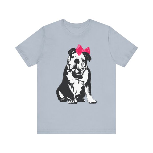 Sitting Pretty English Bulldog Unisex Tee, Relaxed Fit Vintage Dog Lover T-Shirt - Cute Dog Design for Animal Lovers, Gifts for Dog Owners - Image 9