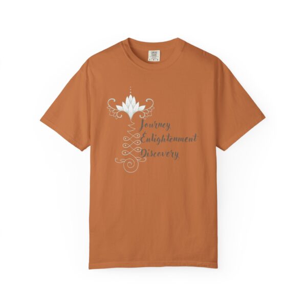 Journey, Enlightenment, Discovery - Unalome Lotus Midweight Shirt - Image 7