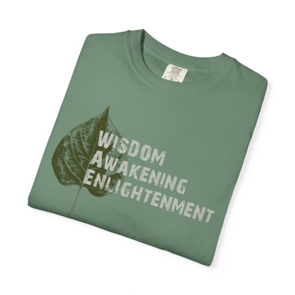 Wisdom, Awakening, Enlightenment -Bodhi Leaf Mediumweight T-Shirt - Image 17