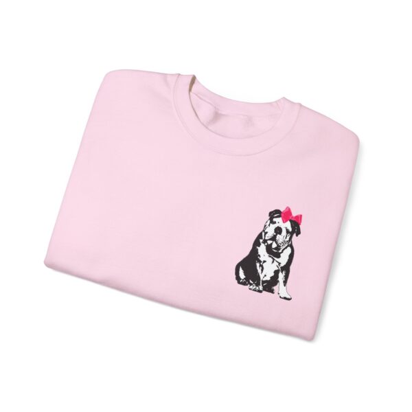Sitting Pretty English Bulldog Crewneck Sweatshirt - Image 12