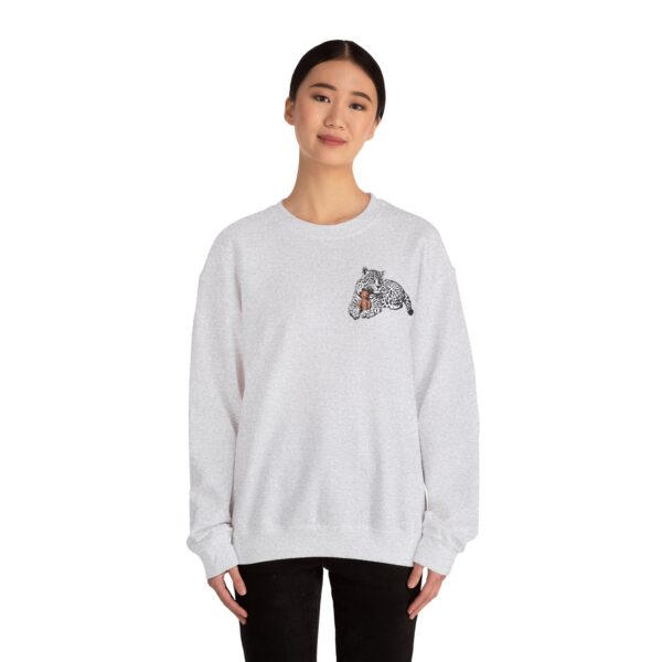 Snuggly Jaguar Crewneck Sweatshirt - Image 6