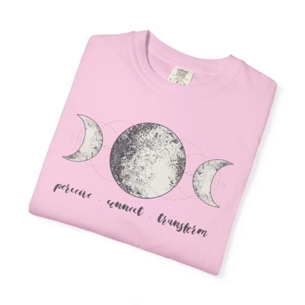 Perceive, Connect, Transform - Moon Phases Mediumweight T-Shirt - Image 17