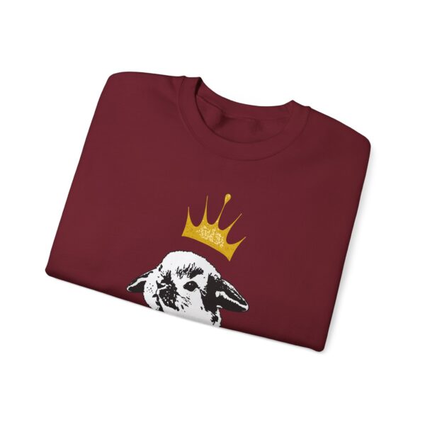 Grumpy Bunny with Crown Crewneck Sweatshirt - Image 21