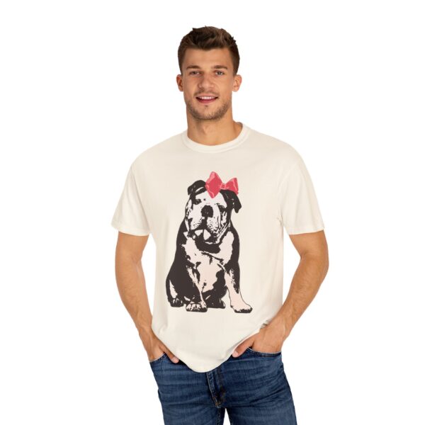 Sitting Pretty English Bulldog Relaxed Fit Unisex Tee - Image 8