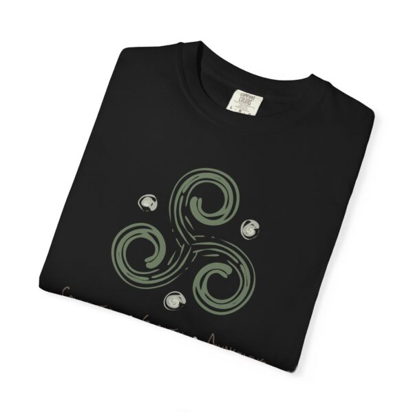 Connection, Growth, Awakening - Triskelion Heavyweight T-Shirt - Image 21