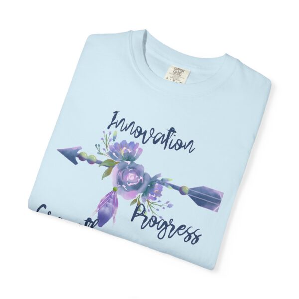 Innovation, Progress, Growth - Right Arrow Mediumweight T-Shirt - Image 17