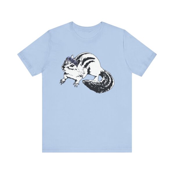 Chipmunk Flower Princess Unisex Jersey Tee - Image 9