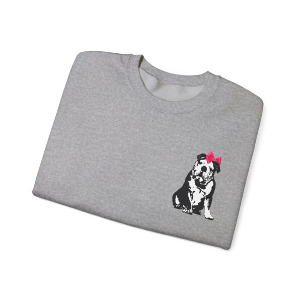 Sitting Pretty English Bulldog Crewneck Sweatshirt - Image 8