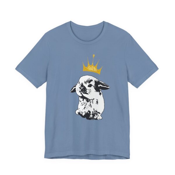 Grumpy Bunny King Unisex Graphic Tee, Cute Rabbit Shirt, Unisex T-Shirt, Gift for Animal Lovers, Funny Pet Apparel, Fantasy Wildlife Shirt - Image 17