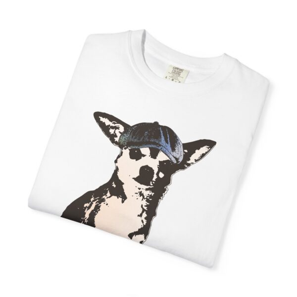 Newsboy Chihuahua Relaxed Fit Unisex Tee - Image 3