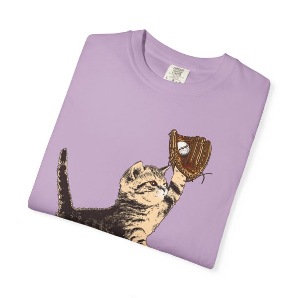 Baseball Kitten Mediumweight T-Shirt - Image 16