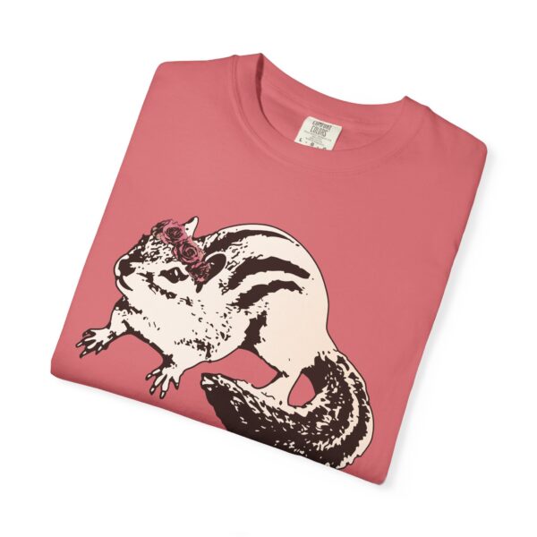 Chipmunk Flower Princess Relaxed Fit T-Shirt, Cute Animal Tee, Unisex Gift for Nature Lovers, Casual Cotton Shirt, Eco-Friendly - Image 13
