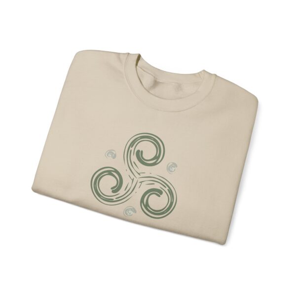 Connection, Growth, Awakening - Triskelion Crewneck Sweatshirt - Image 8