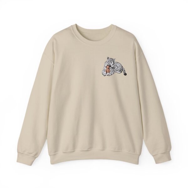 Snuggly Jaguar Crewneck Sweatshirt - Image 7