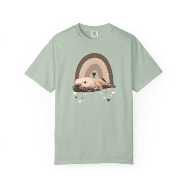 Boho Blobfish Rainbow Mediumweight T-Shirt - Image 12