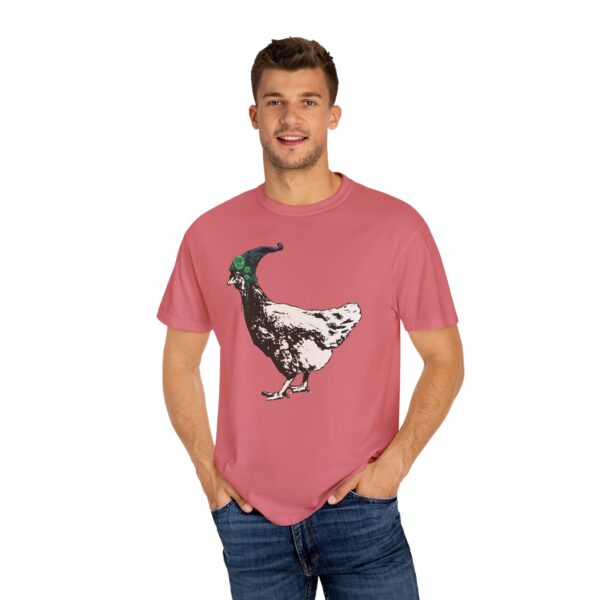 Pixie Chicken Relaxed Fit Tee, Whimsical Chicken T-shirt, Funny Farm Animal Tee, Chicken Shirt Gift, Casual Cotton Summer Top, Eco-Friendly - Image 17